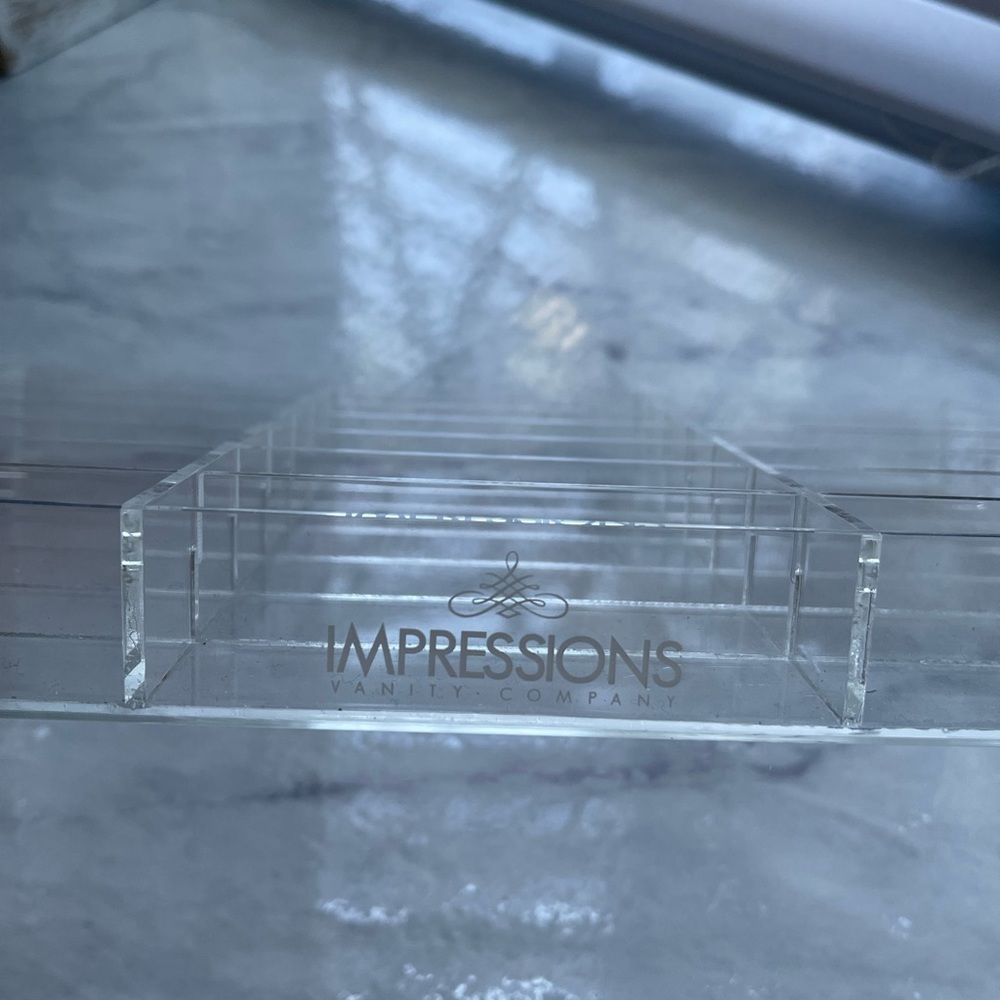 Impressions vanity acrylic make up organizer